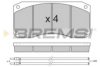 BREMSI BP7256 Brake Pad Set, disc brake